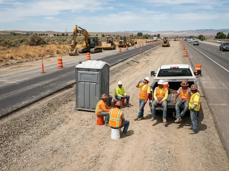 highway-road-construction-crew-007 — frequently asked questions, Porta Potty and Restroom Rentals in Tea, SD